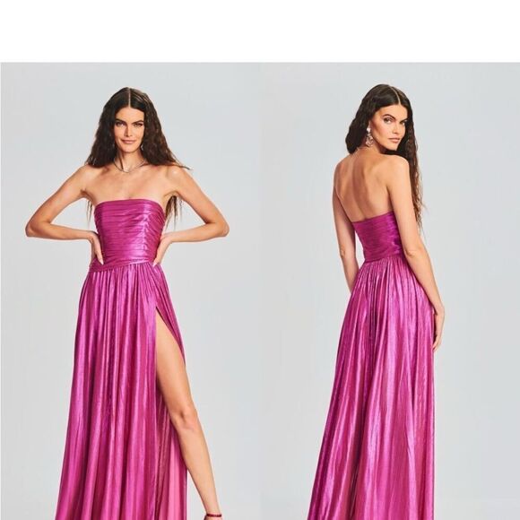 RETROFETE Jacie Dress in Hot Pink Large NWT $595 - Picture 2 of 12